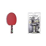 JOOLA Tischtennisschläger ROSSKOPF Classic ITTF zugelassener Tischtennis-Schläger, 2,00 MM Schwamm & Carbon Pro ITTF Zugelassener Tischtennis-Schläger für Fortgeschrittene Spieler, Mehrfarbig