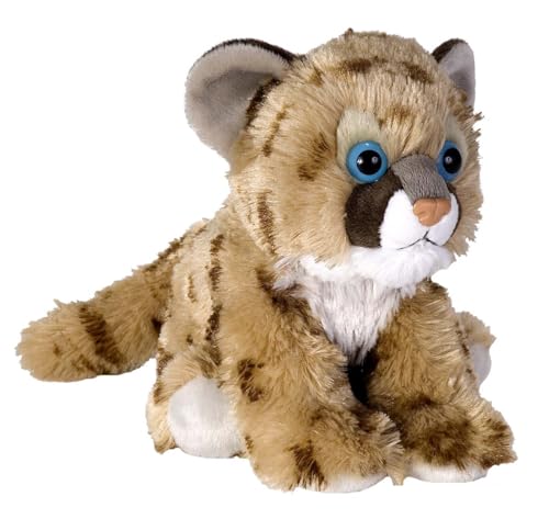 WILD REPUBLIC Cougar Cub Plush, Stuffed Animal, Plush Toy, Gifts for Kids, Cuddlekins 8 Inches