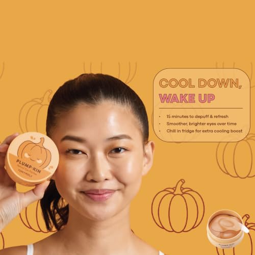 Image of TONYMOLY Plump-kin Retinol Eye Patches for Dark Circles, 3-Pack (90 Pairs)