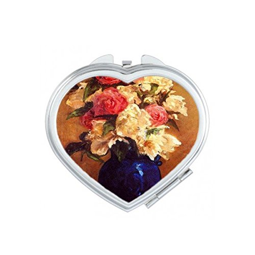 Miroir compact portable anti-rayures - Petit miroir cœur Paul Gauguin