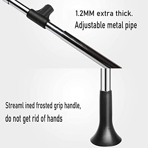 Width Adjustable Pull Down Closet Rod,Wardrobe Lift Rail Organizer Storage System Closet Hanger Rod For Hanging Clothes(89~121Cm) #TOP4