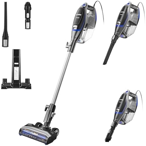 Eureka Corded Stick Vacuum Cleaner, 2-1 Lightweight Vacuum Cleaner for Home