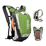 Mochila Hidratação Yepp 2L Saco Refil de Água Impermeável 8L Camping Trilha Cor:Verde
