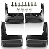 YHTAUTO Mud Flaps Splash Guards Replacement for Toyota Sienna 2018-2020 V6 3.5L Mini Passenger Van, Mudguards Mudflaps Accessories for Cars Wheel Protector with Hardware Kit, Front & Rear 4Pcs Set