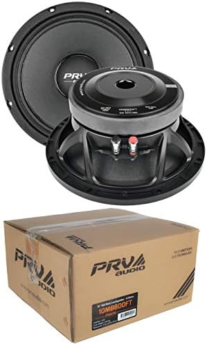 2X 10 PRV Audio Mid Bass Loud Speaker 8 ohm 3200W 10MB800FT