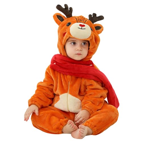 Niño Niños Niñas COS Custume Manga Larga Dibujos Animados Traje Ropa Niños, rojo, 3-4 Años