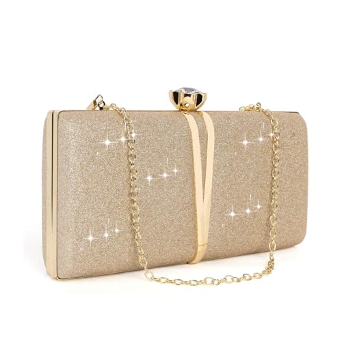 Image of PALAY Sling Bag for Woman Small Evening Purse Handbags Soft Leather Ruched Bag Bridal Clutch Party Prom Crossbody Purses
