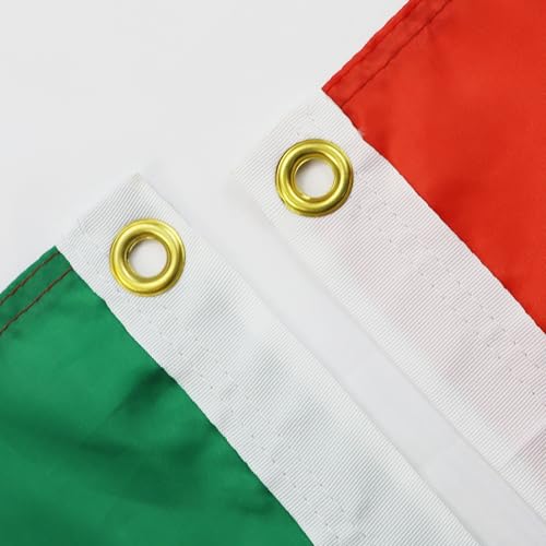 Image of AZ FLAG - Hungary Flag - 2x3 Ft - 100D Polyester Hungarian Banner with Two Metal Grommets - Fade Resistant - Vivid Colors - 2' x 3' Feet - 90x60 Cm