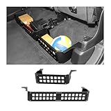 CheroCar Rear Under Seat Storage Expansion Rack Fit for Dodge RAM 1500 2500 3500 2018 2019 2020 2021 2022 2023 2024 2025 2026 MOLLE Panel Modular Under Seat Storage Solution