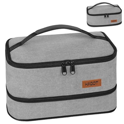 HAGOT Sac Isotherme Repas, 5,5L/7,5L Extensible Lunch Bag pour Ho...