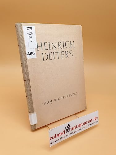 Heinrich Deiters zum 70. Geburtstag ; Beiträge zur systematischen Pädagogik