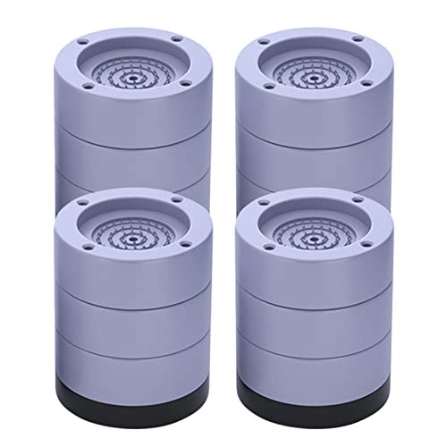 Homesen Hardware e acessórios 4 Pack Washing Machine Feet Pads Anti Vibration Non-Slip Shock and Noi