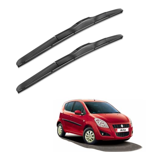 Image of Oshotto Frameless (O.E.M Type) Wiper Blades Compatible with Maruti Suzuki Ritz (22 inch / 16 inch)
