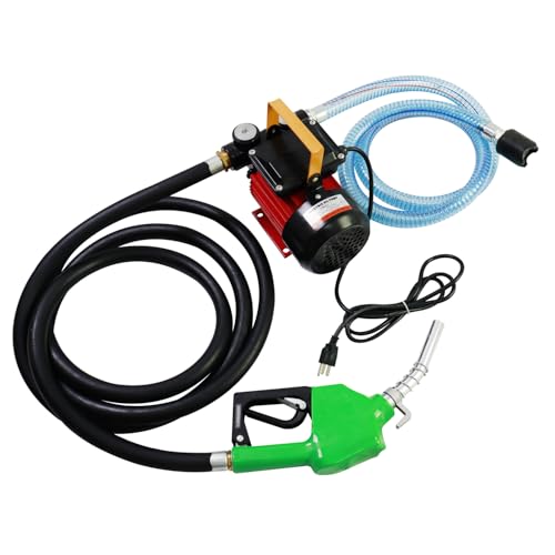 Menaitek 110v 16gpm Electric Fuel Transfer Pump Kit - Self-priming Dieselkero...
