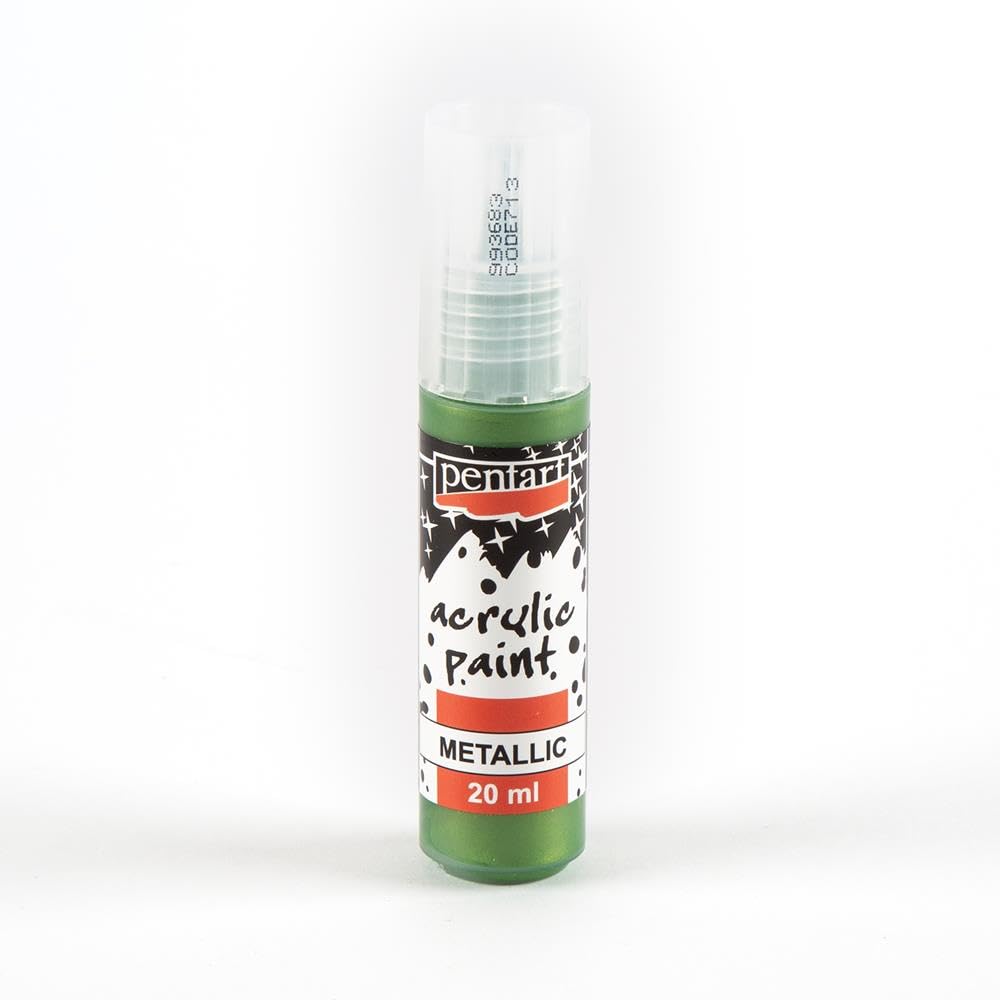 Pentart One Acrylic Paint Metallic 20 Ml Green