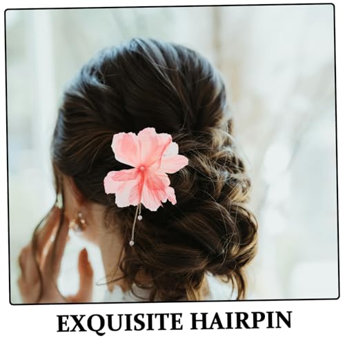 Épingles à cheveux fleuries Veemoon idée cadeau idéale pour chignon et style Hanfu