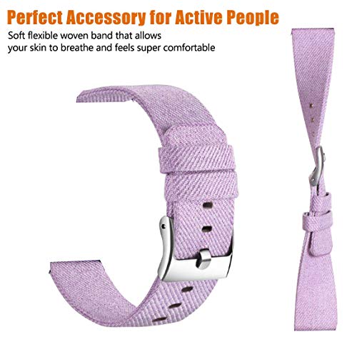 Giaogor Bracelet Compatible with Blackview R3Pro, Nylon Knitted Replacement Watch Strap for Blackview R3Pro Smartwatch - Image 3