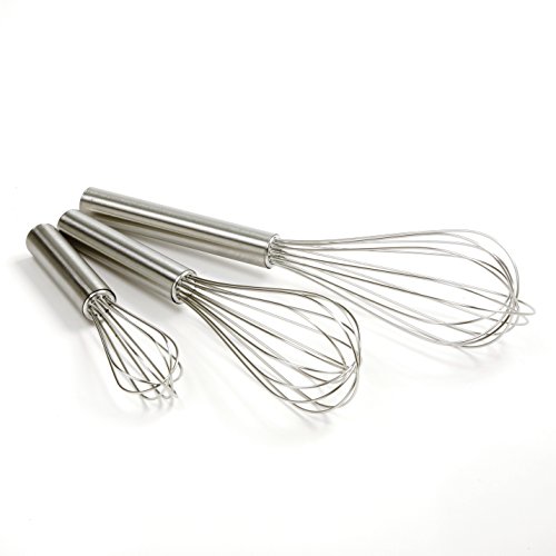 Norpro Balloon Wire Whisk Set of 3 Stainless Steel Stir/Mix/Beat 6