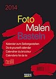  Foto, Malen, Basteln schwarz 2014 Format A4: Kalender zum Selbstgestalten