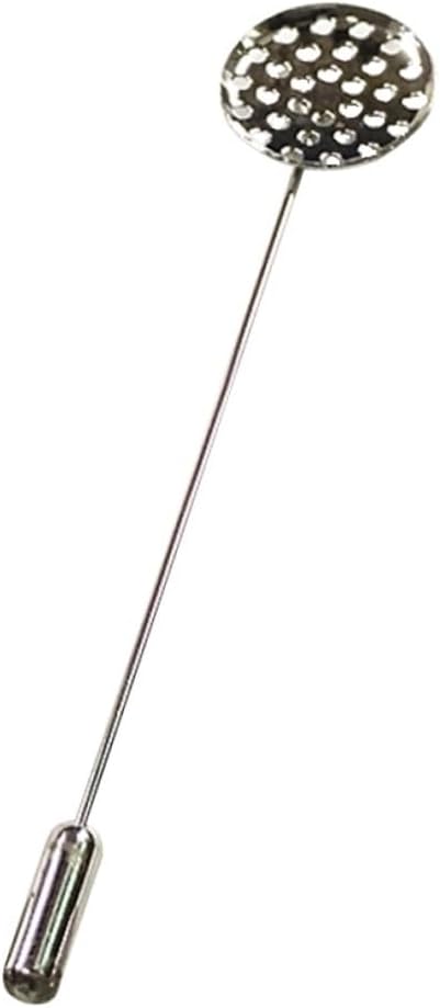 LIFKOME 60pcs Fashion Jewelry Making Tool Lapel Stick Brooch Pin Silver Tone Stick Pin for Coat and Outfit