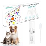Dog and Cat Pregnancy Test kit at Home, Dog Urine Test,Cat Urine Test,10-15 Minutes to Obtain Test Results, Accuracy Rate of Over 98.8%, Painless, Accurate and Quick