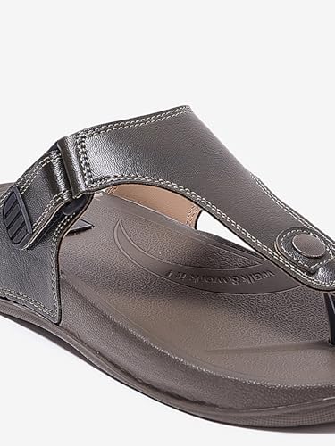 Image of WELCOME Soft Men's Slippers with Cushion FootBed for Adult | Comfortable & Light Weight | Stylish & Anti-Skid | Waterproof & Regular Flip Flops for Gents /Boys