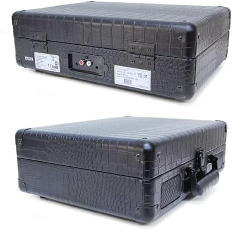 Pikap Suitcase CR Series Siyah Elektronik Bluetooth Hoparlör Plakçalar CW002-BL - Görsel 5