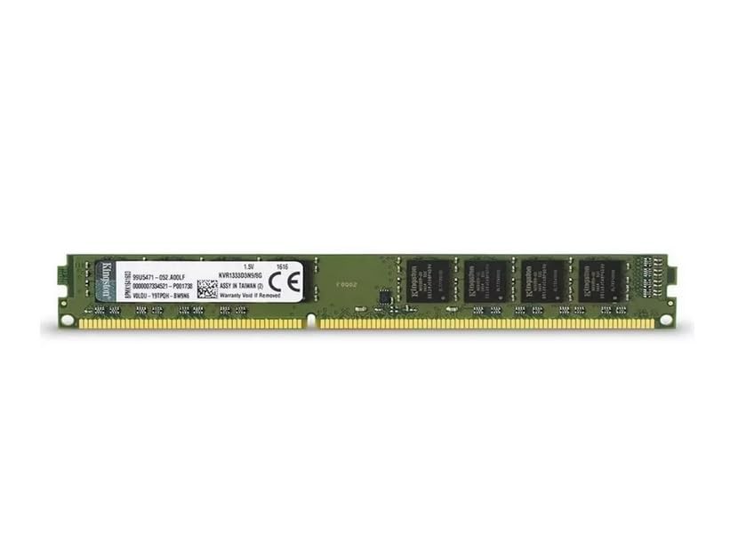Kingston KVR13N9S8/8   Memoria RAM de escritorio (8 GB, DDR3, 1333 MHz, PC3 10600, 240 pines, DIMM, compatible perfectamente)