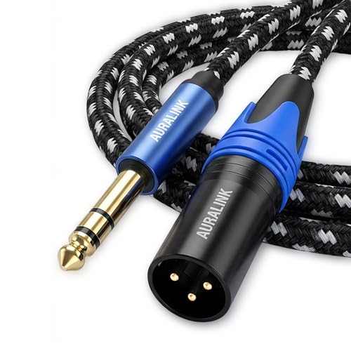 AURALINK 6.35mm TRS to XLR Male (Male 1M)