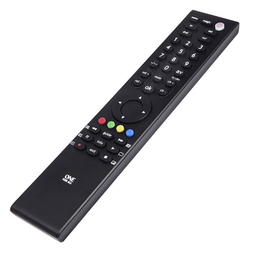Angolato view of the One For All URC 3940 Universal Remote Control