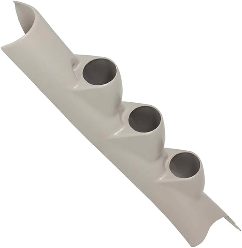 Pod de 3 manômetros para coluna A GlowShift Taupe GS-374 para Dodge Ram – 3 unidades