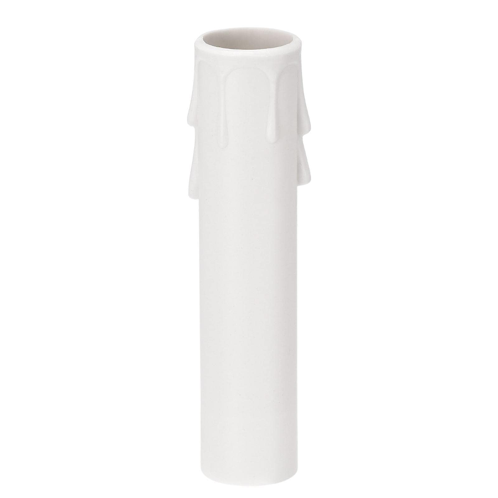 Tool parts 24pcs 4 Inch E12 Candle Socket Covers Candelabra Base White Plastic