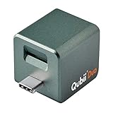 Maktar Qubii Duo USB Type C ミッドナイトグリーン (microSD別売) 充電しながら自動バックアップ SDロック機能搭載 iphone バックアップ usbメモリ ipad 容量不足解消 写真 動画 音楽 連絡先 SNS データ 移行 SDカードリーダー 機種変更 MFi認証