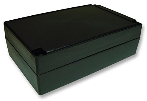 Boîte ABS noire 185x120x60 isolante pour protéger les circuits