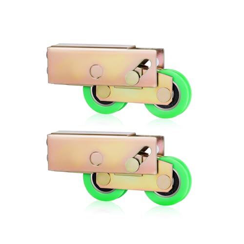 House Guard End Adjust Tandem Sliding Door Roller with Nylon Wheel