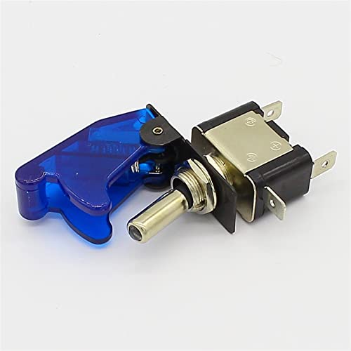 Interrupteur à bascule 12V 20A avec bouton-poussoir LED rouge pour voiture de course et camion