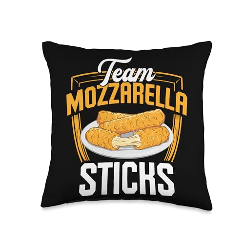 Team Mozzarella Sticks Mozzarella Sticks Throw Pillow