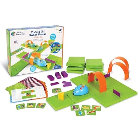 Learning Resources Code & Go Robot Mysz Aktywność 83-Kawałek Zestaw