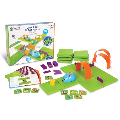 Learning Resources Code & Go® Robot Mouse Activity Set, Screen‑Free Coding Robot Toy, Early Programming for Kids Ages 4+, STEM Robotics Kit by Learning Resources - Used condition - US$46.16