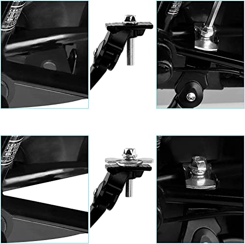 Cyfie Bike Kickstand For 24 26 Inch Wheel Bicycle Adjustable Center Mount Bike Kickstands For 24-26 Inch Mountain Bike/Adult Road Bicycle #TOP5