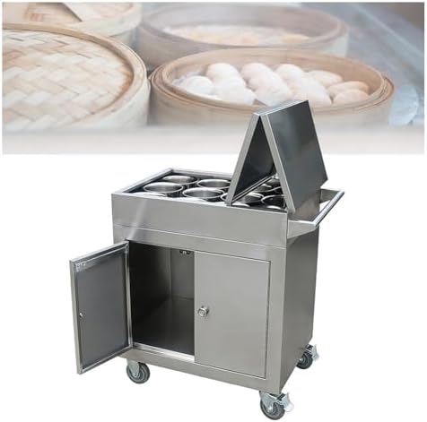 Stainless Steel Condiment Rack - 12 Jar Organizer for Sandwich & Salad Prep Table, Essential Cart for Restaurants & Bars, Durable Condiment Holder (Silver-A)