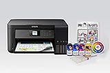 Ink Experts Dye Sublimation A4 Printer Bundle - Compatible Epson ET2750 inc. Inktec Sublinova Inks