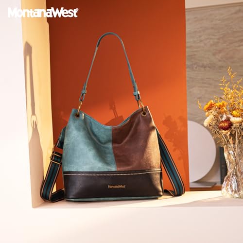 Montana West Purses for Women Hobo Shoulder Handbags with Zipper2