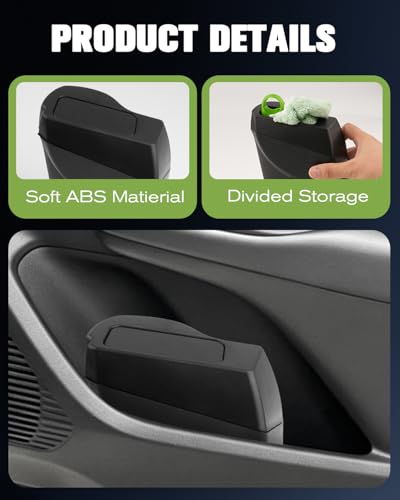Image of 2026 Prius Door Trash Can Trash Bin for Door 2026 Prius XSE Car Door Trashcan Trash Holder for 2023-2026 Toyota Prius Accessories (LE /XLE Premium /Limited /Prime SE /XSE Premium) Passenger Side Door Bin
