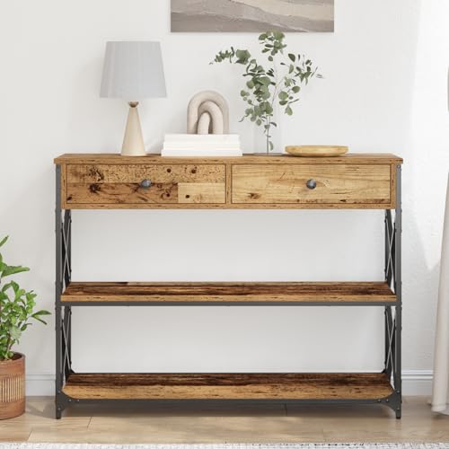 Mesa consola para salón y pasillo estrecho que transforma rincones vacíos 5