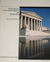 The Legal Environment of Business 0675203252 Book Cover