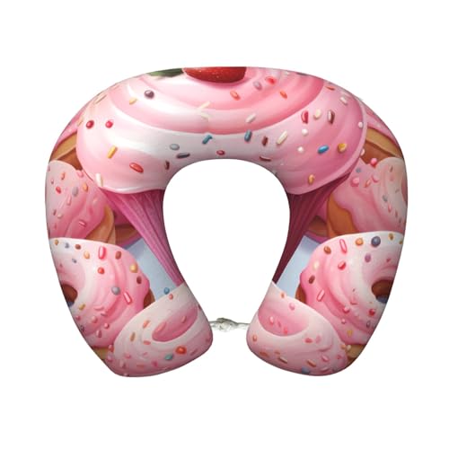 Almohada de viaje espuma viscoelástica tamaño único miniatura 1