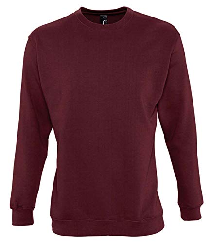 SOL'S SOLS Supreme - Sweat-Shirt - Homme (XS) (Bordeaux)
