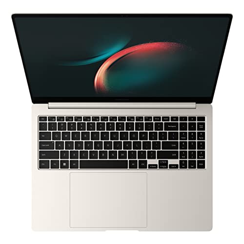 Image of SAMSUNG 16 inch Galaxy Book3 Pro Laptop PC Computer, 13th Gen Intel Core i7-1360P Processor / 16GB / 1TB, 3K AMOLED Screen, 120hz, Fingerprint Reader, FHD Webcam, 2023 Model, NP960XFG-KA1US, Beige