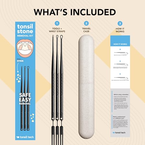 Tonsil Tech Teardrop Tip Tool